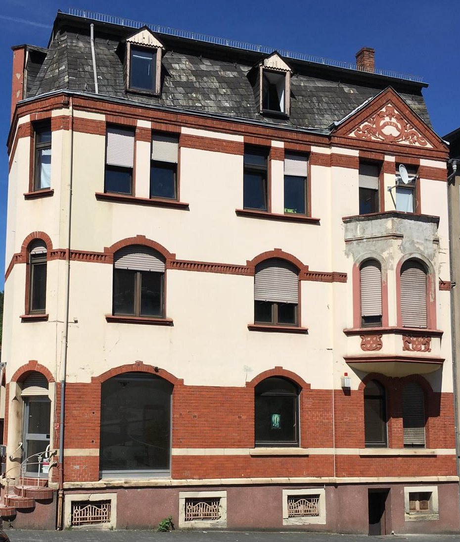 Fassadensanierung Altbau – vorher